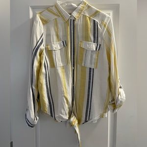 Thread + Supply Striped Button Down.  Medium, NWT.